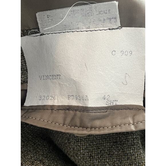 Ermenegildo Zegna Wool Cashmere Jacket •Men 42 S• Sport Coat Olive Green Blazer - Picture 11 of 11